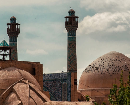 Jameh Mosque is one of the UNESCO world heritage sites in isfahan