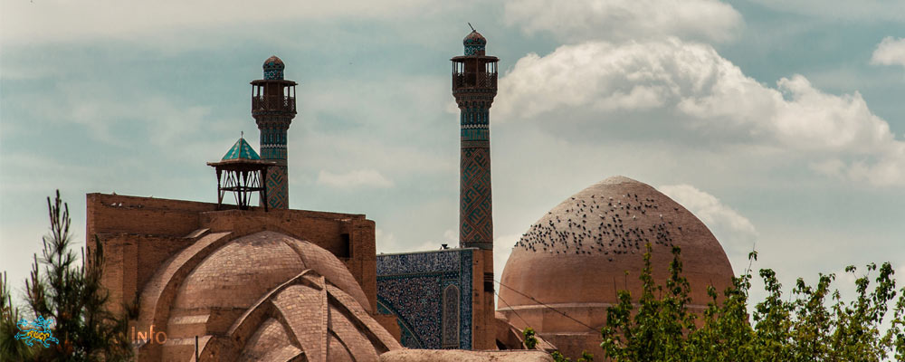 Jameh Mosque is one of the UNESCO world heritage sites in isfahan