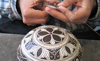 Filigree Making-IsfahanInfo